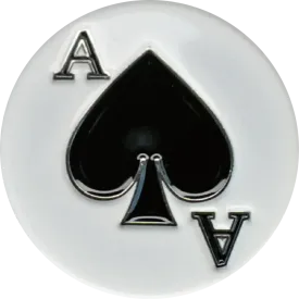 Ace Of Spades | Magnetic Hat Pin