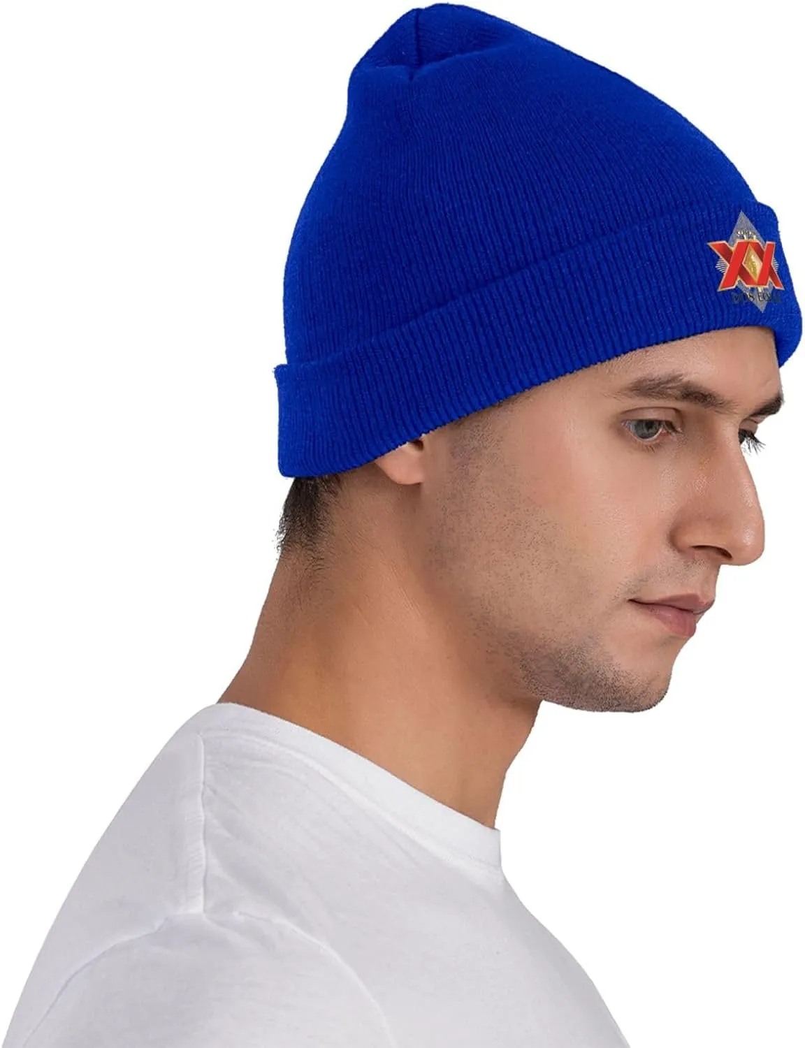 Cerveza Xx Dos Equis Logo Classic Warm Winter Knit Cap Fleece Lined Beanie Hat