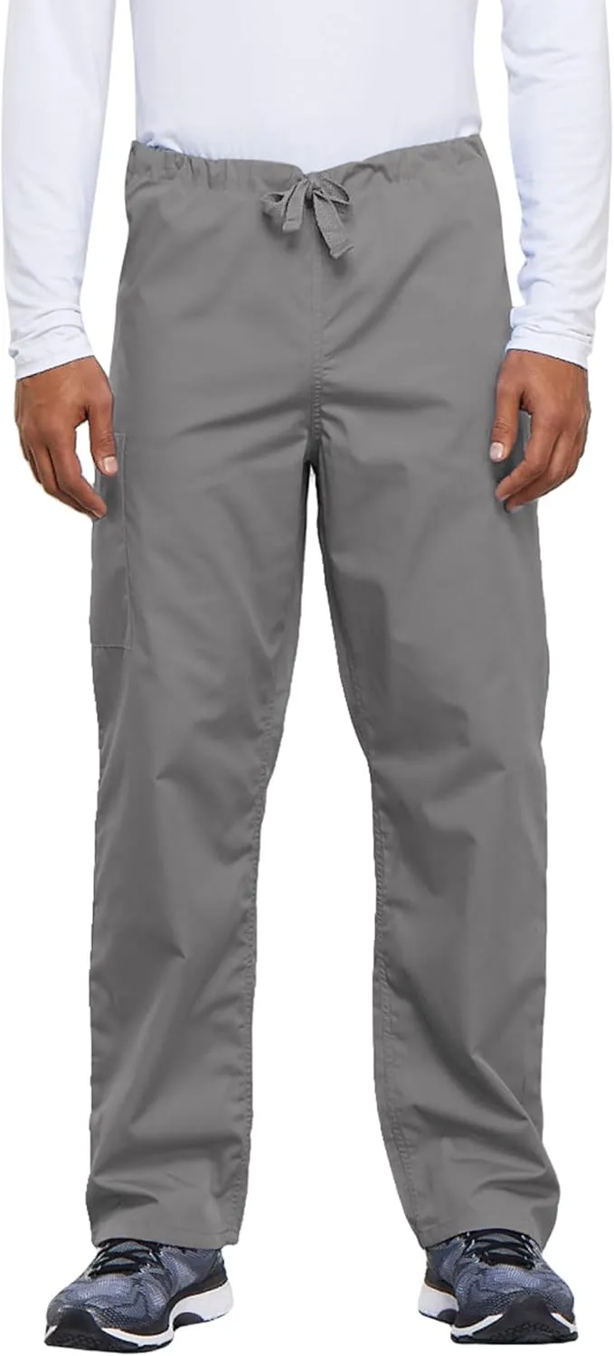 Cherokee Cargo Pant for Men and Women with 3 Pockets Adjustable Webbed Drawstring 4100