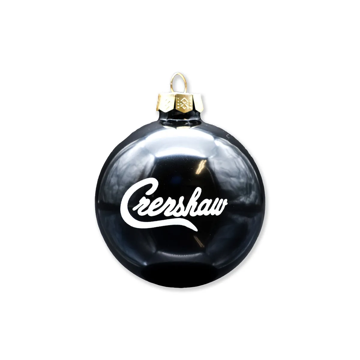 Crenshaw Ornament - Black/White