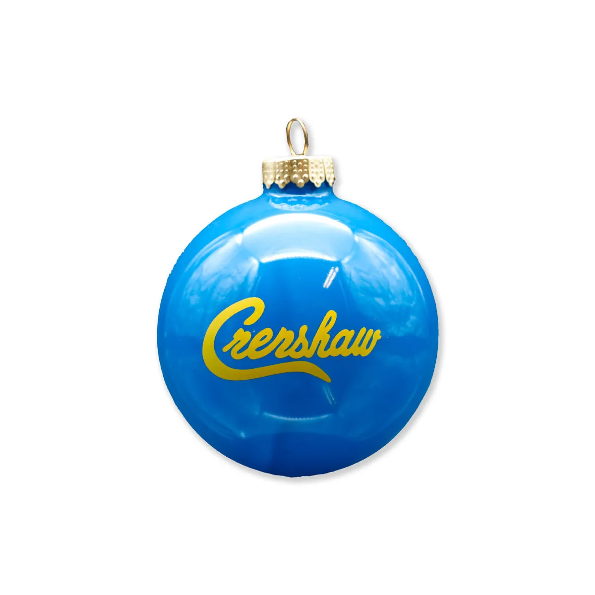 Crenshaw Ornament - Royal/Gold
