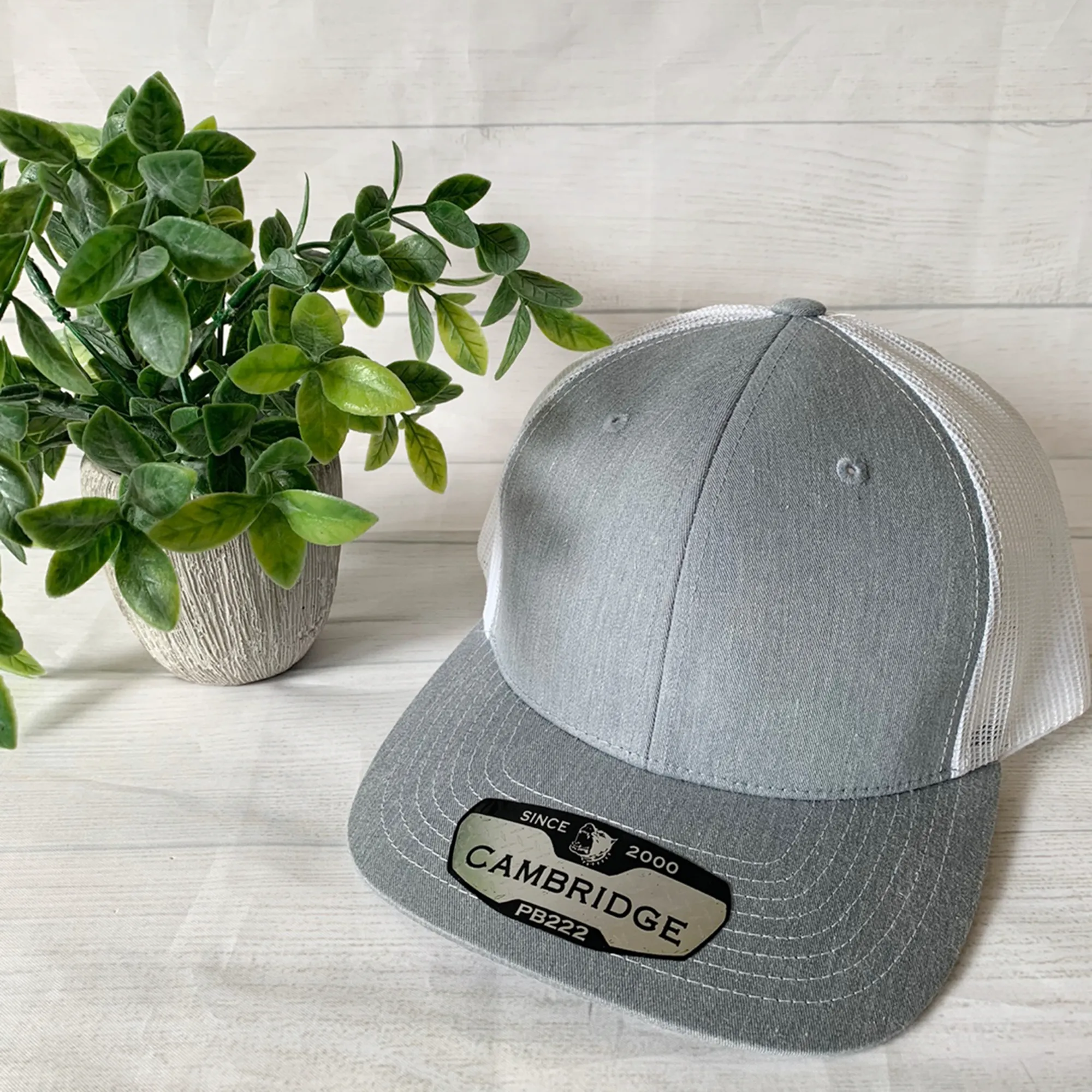 Custom Embroidered Text/Logo Mesh Trucker Hat