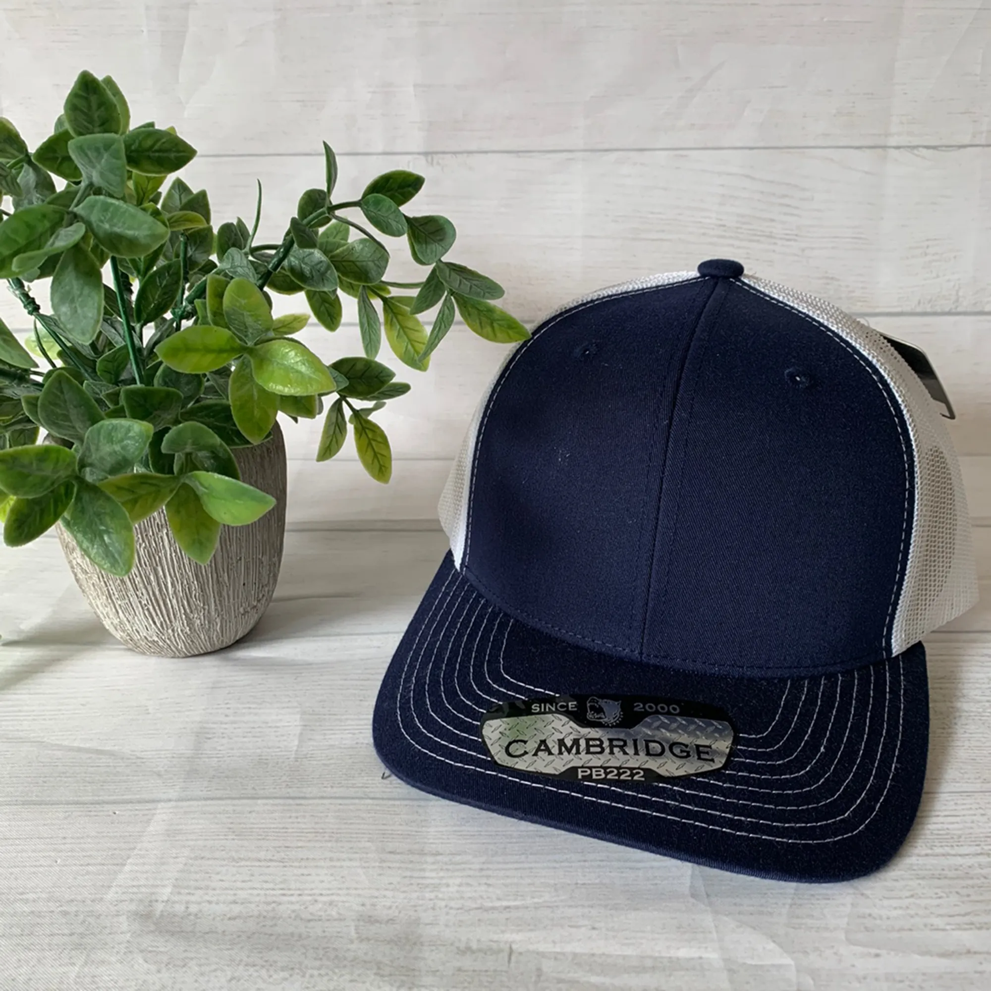 Custom Embroidered Text/Logo Mesh Trucker Hat