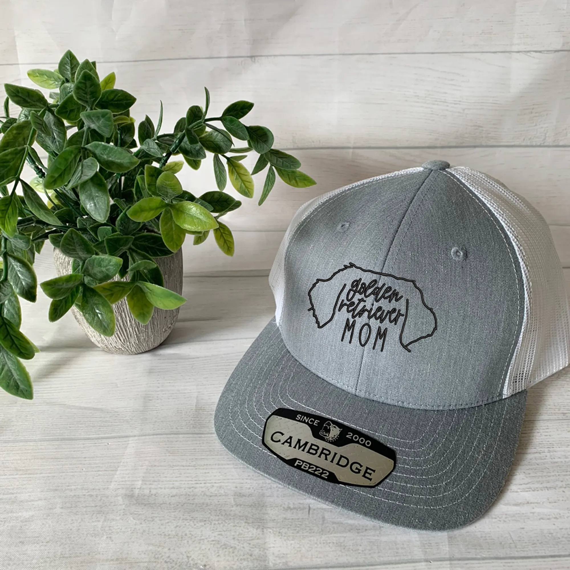 Custom Embroidered Text/Logo Mesh Trucker Hat