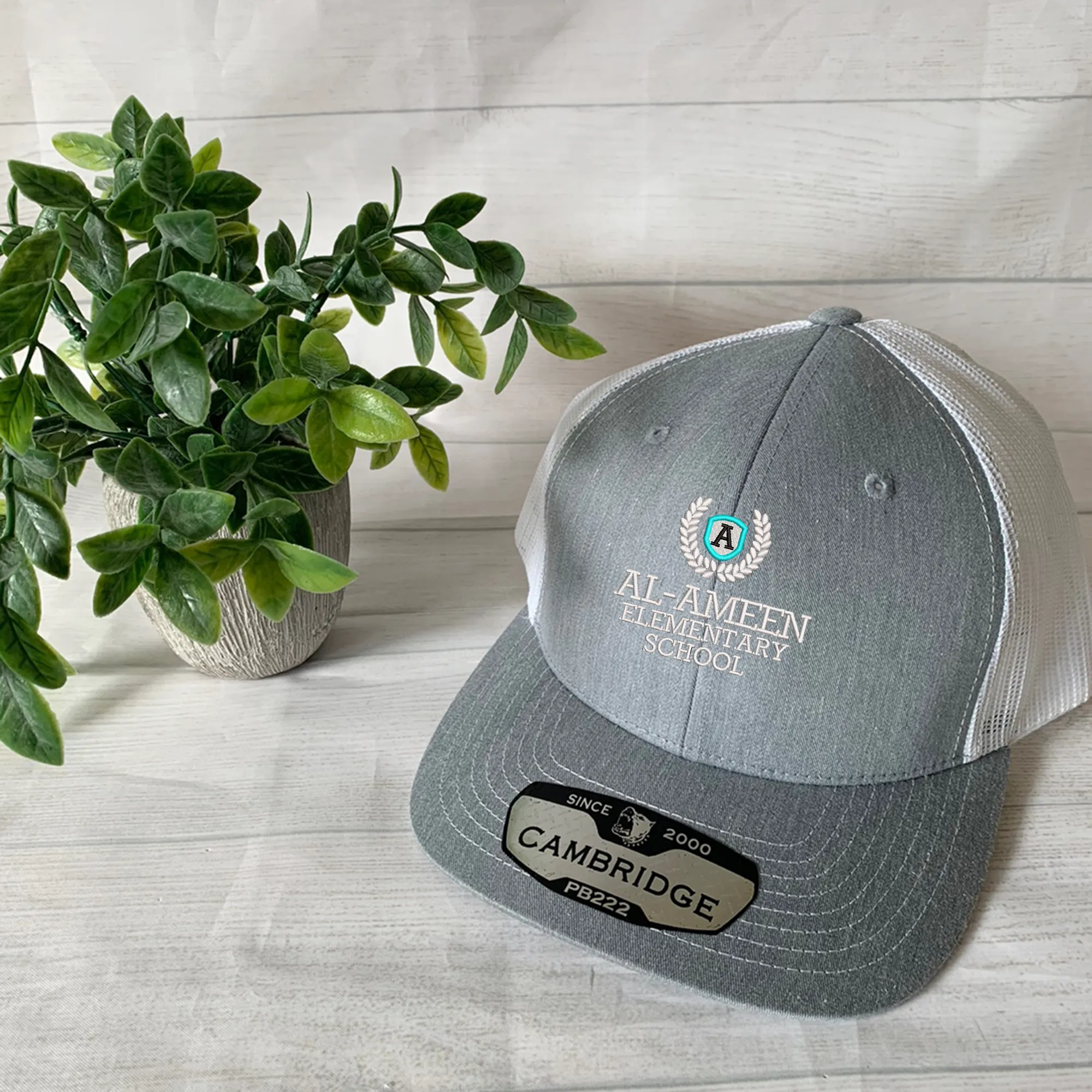 Custom Embroidered Text/Logo Mesh Trucker Hat