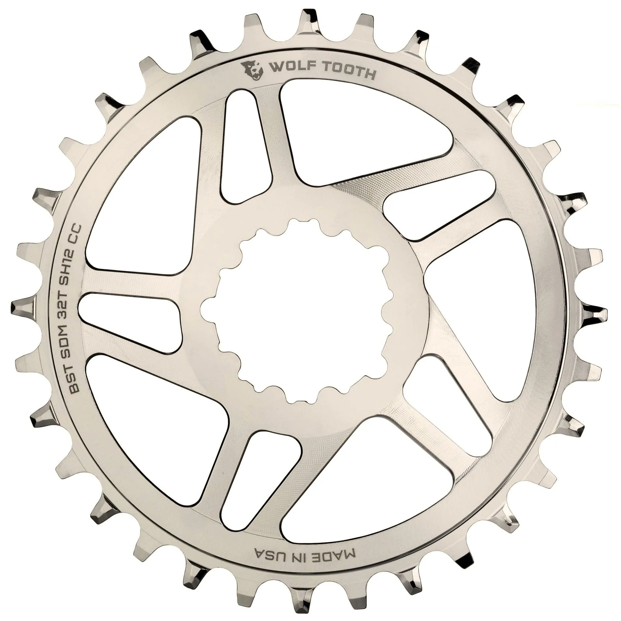 Direct Mount Chainrings for Cane Creek and SRAM Cranks for Shimano 12spd Hyperglide  Chain