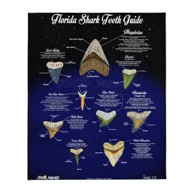 Florida Sharks Teeth Guide Blanket!