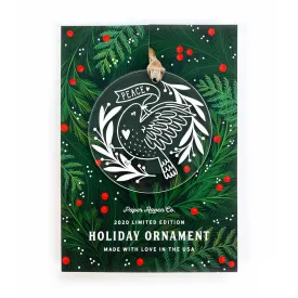Limited Edition Acrylic Ornament: Peaceful Dove