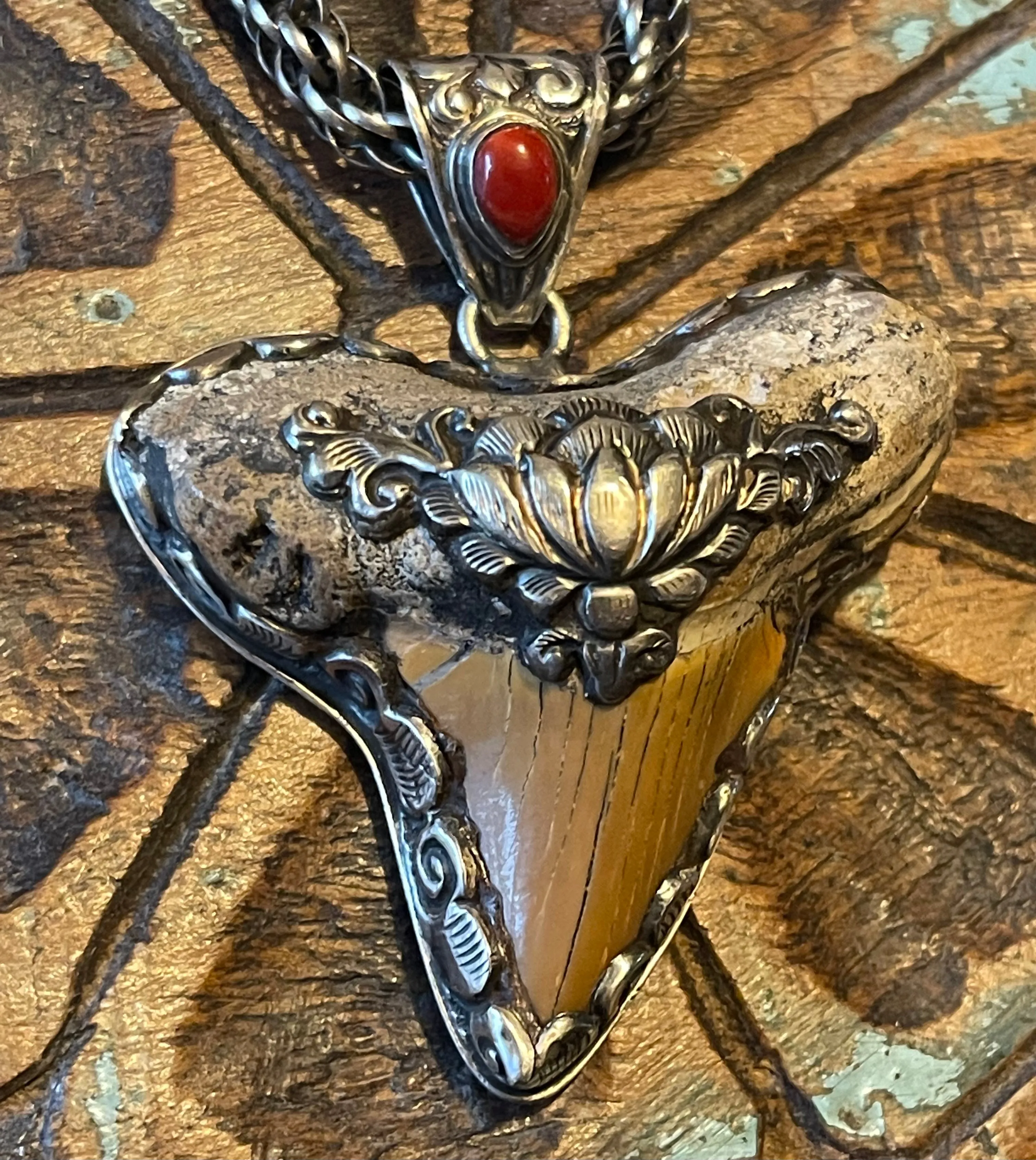 Megalodon Tooth Pendant