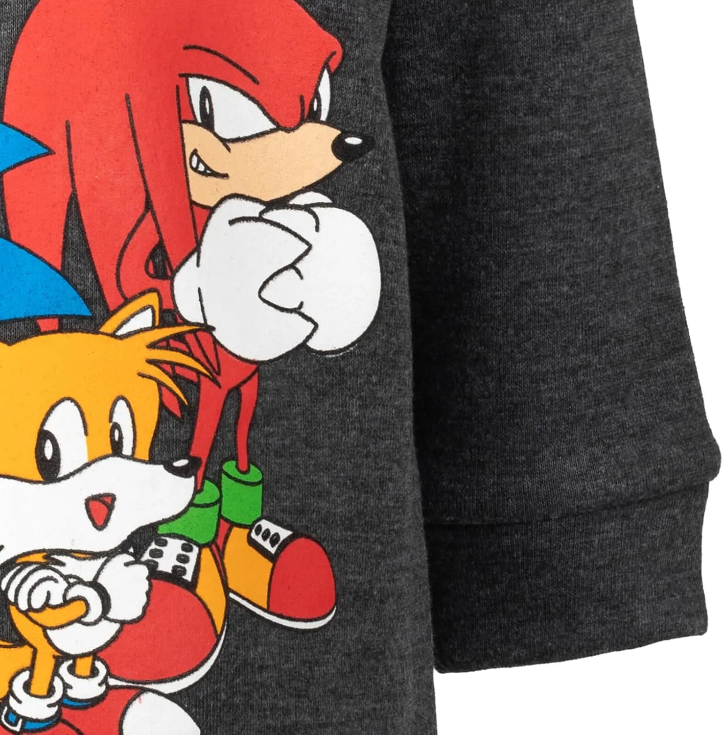 SEGA Sonic the Hedgehog Fleece Half Zip Hoodie Toddler to Big Kid