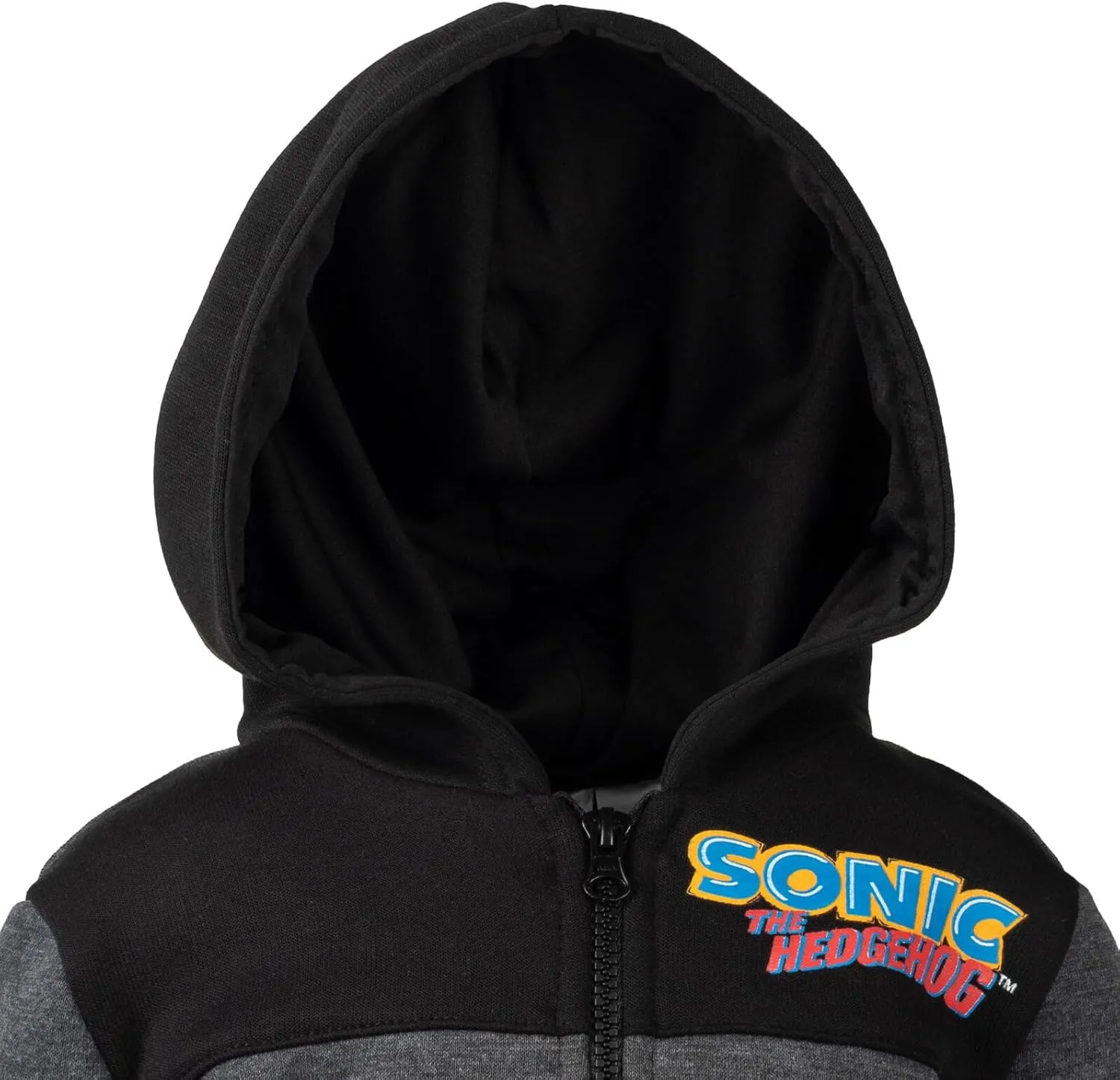 SEGA Sonic the Hedgehog Fleece Half Zip Hoodie Toddler to Big Kid
