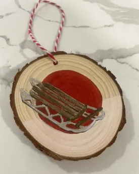 Sled Ornament