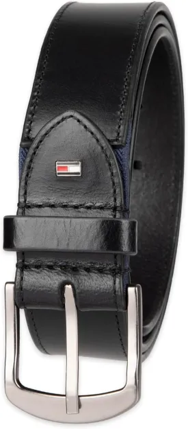 Tommy Hilfiger Men's Everyday Casual Jean Belt with Classic Harness Buckle