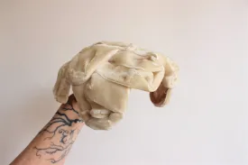 Vintage 1950s Ivory Velvet Juliette or Curvette Hat